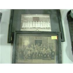 LOT OF 2 FRAMED PHOTOGRAPHS