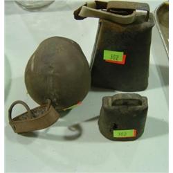 LOT OF 3 ANIMAL BELLS