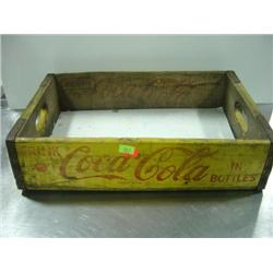 WOODEN COCA COLA CRATE