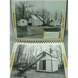 SERIES OF MARCH 1949 PHOTOS CORN SHELLING AND DRYING OPERATION FROM SPRING VALLEY FARM NEAR ROCKVILL