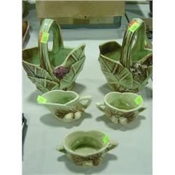 LOT OF 5 MCCOY PLANTER SET