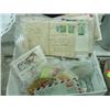 Image 1 : BOX OF USED STAMPS; LETTERS, AND ENVELOPES