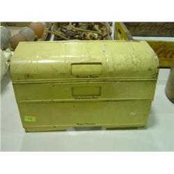 GRISWALD SKILLET WITH SMALL EMBLEM; SHOWS WEAR