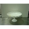 Image 1 : WHITE MILK GLASS FRUIT COMPOTE