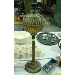 BRASS OIL LAMP BASE