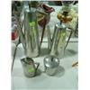 Image 1 : PEWTER COFFEE; TEA POT; CREAMER AND SUGAR