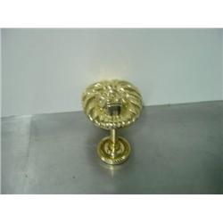 BRASS LIONS HEAD WALL MOUNT