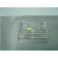 GLASS INKWELL