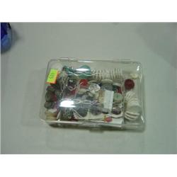 CONTAINER OF BUTTONS