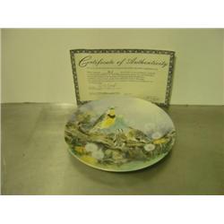 BIRD PLATE; MOTHER'S MELODY