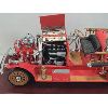 Image 4 : FRANKLIN MINT 1922 DIE CAST AHRENS FOX FIRE TRUCK W/ DISPLAY STAND