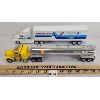 Image 1 : LOT OF 2 - DIE CAST SHELL TANKER & ATLAS VAN LINES TRUCK & HAULER