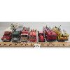 Image 2 : LOT OF 7 - FIRETRUCKS - INCL SOLIDO & MATCHBOX ETC