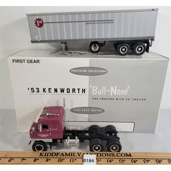 First Gear 1/34 Scale 19-2075 1959 International RF200 Tractor Trailer La Crosse First Gear 1/34 Scale 19-2075 1959 International RF200 Tractor Trailer La Crosse