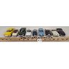 Image 2 : LOT OF 9 - DIE CAST MODEL CARS - INCL ERTL, CORGI & DINKY