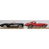 Image 3 : LOT OF 2 - FRANKLIN MINT - 1958 & 1963 CORVETTE MODELS