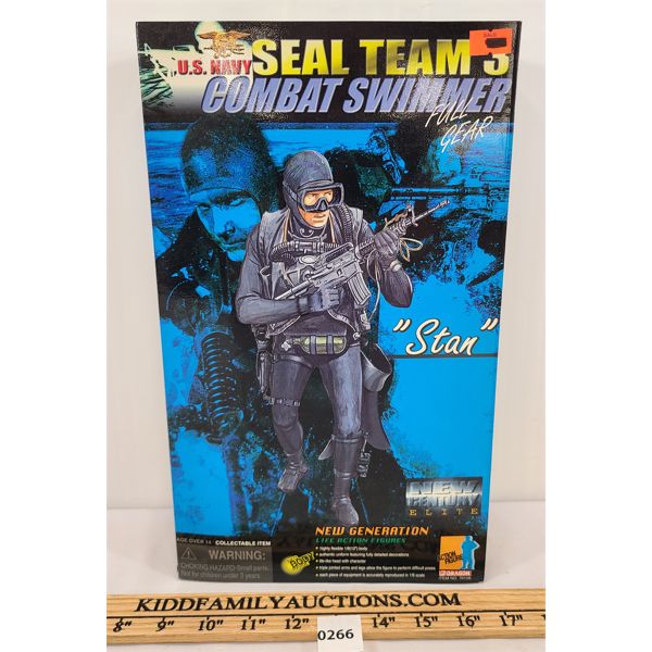 DRAGON U.S. NAVY SEAL TEAM COMBAT SWIMMER ACTION FIGURE 