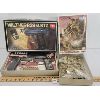 Image 2 : LOT OF 3 - SCALE MODEL KITS - INCL BANDAI MS-060 ZAKU DESERT TYPE MECH AND WALTHER P38