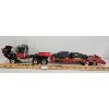 Image 1 : FIRST GEAR - MACK GRANITE TRACTOR W/ LOWBOY TRAILER - 1:34 SCALE
