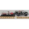 Image 2 : LOT OF 2 - DIE CAST MODELS - INCL FIRST GEAR BRUSH FIRE POWER WAGON & CODE 3 FREIGHTLINER TANKER