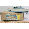 Image 1 : TIN / WOODEN MODEL BOAT W/ BOX  - MADE IN JAPAN