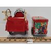 Image 4 : LOT OF 2 - TELEFLORA FIRETRUCK & TIN FIRETRUCK COIN BANK