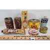 Image 1 : LOT OF 8 - MISC TINS - INCL ESQUIRE SHOE POLISH, MAGIC BAKING POWDER & DY LYON'S TOOTH POWDER, ETC. 