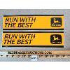 Image 2 : QTY OF JOHN DEERE STICKERS 