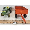 Image 3 : JOHN DEERE TRACTOR W/ ERTL TOW BEHIND TRAILER