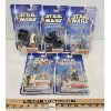 Image 1 : LOT OF 5 - STAR WARS ACTION FIGURES - INCL ANAKIN SKYWALKER, OBI-WAN & LUMINARA UNDULI, ETC.
