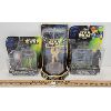 Image 1 : LOT OF 3 - STAR WARS ACTION FIGURES - INCL LUKE SKYWALKER, DARTH VADER & PROBE DROID