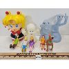 Image 1 : LOT OF 9 - MISC FIGURES - INCL SAILOR MOON COIN BANK, CASPER & SCOOBY DOO CHARACTERS