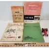 Image 1 : LOT OF 5 - OPERATORS MANUALS & PARTS PUBLICATION - INCL DIE CAST TRACTOR