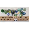 Image 2 : QTY OF MARBLES & GLASS BEADS 