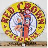 Image 1 : RED CROWN GASOLINE REPRO SIGN