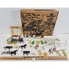Image 1 : LONE RANGER 1952 RODEO SET W/ BOX - APPEARS COMPLETE