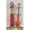 Image 1 : LOT OF 2 - DIE CAST 1930'S CLEAR VISION GAS PUMP REPLICAS