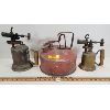 Image 2 : LOT OF 3 - FUEL CAN & BRASS TORCHES