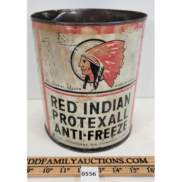 RED INDIAN - 1GAL ANTI-FREEZE CAN