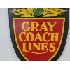 Image 4 : GRAY COACH LINES DSP SIGN - CIRCA 1940s (?)