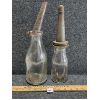 Image 1 : LOT OF 2 - MOTOR OIL BOTTLES W/ SPOUTS 