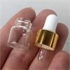 Image 3 : Large Lot of NEW Clear Glass Essential Oil Droppers 1ml 