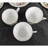 Image 2 : Set of 11 Demitasse China - Paragon and Crown China