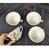 Image 17 : Set 57 of Various China & Porcelain Tea Cups, Saucers & Plates