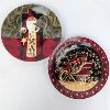 Image 1 : Set of 2 Christmas Plates 8"