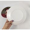 Image 2 : Set of 2 Christmas Plates 8"