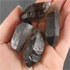 Image 2 : Lot of 4 Smoky Quartz Points