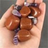 Image 1 : Lot of Polished Goldstone & Polished Amethyst Specimens 