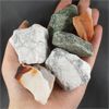 Image 2 : Lot of Raw Howlite, Carnelian & Aventurine Specimens 