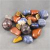 Image 1 : Lot of Polished Red Jasper, Sodalite, Tiger Eye, & Garnet Specimens 